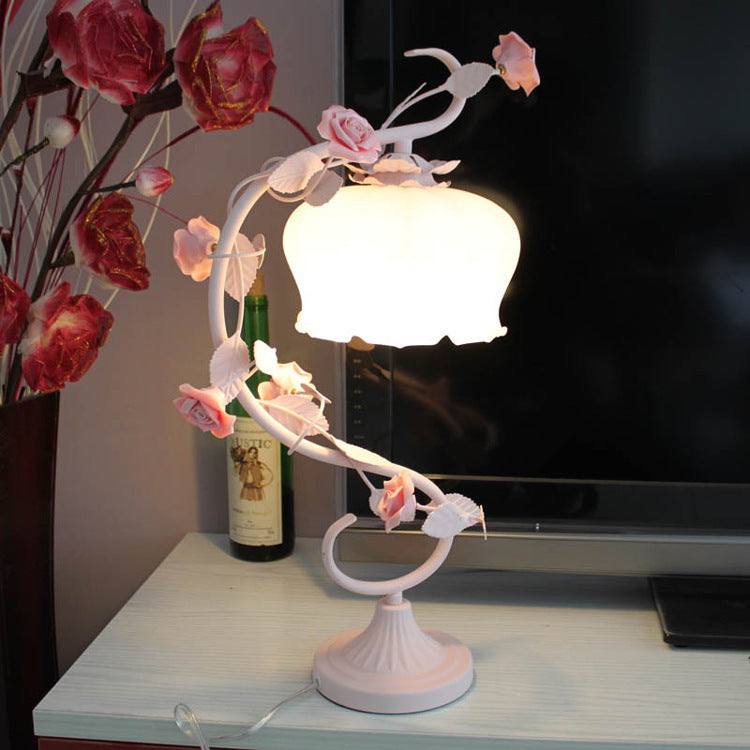 rose crystal lamp