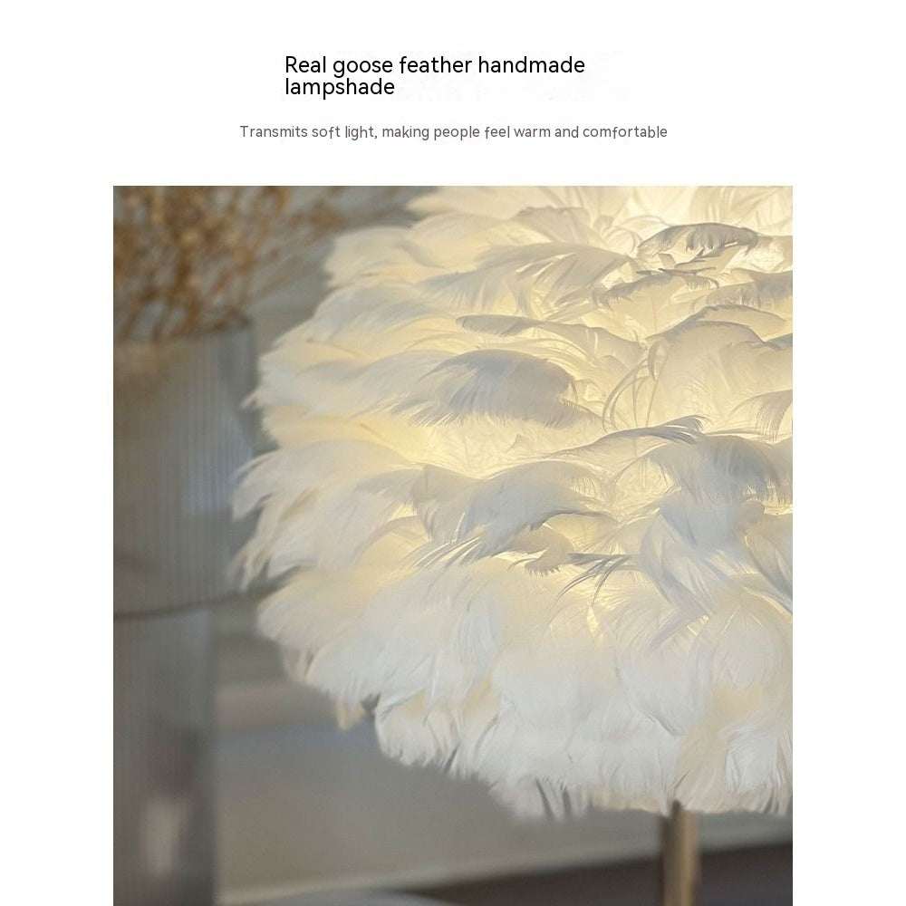 Feather Table Lamp