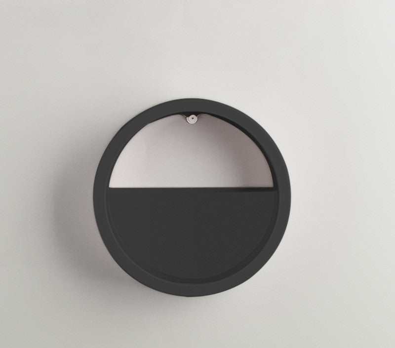 Round Iron Wall Vase