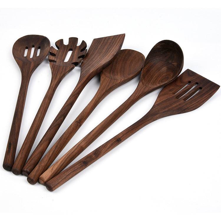 6-Piece Black Walnut
