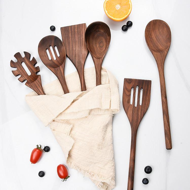 6-Piece Black Walnut