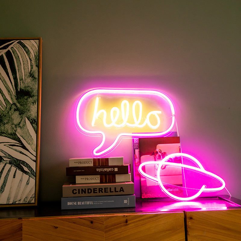 neon decoration ins