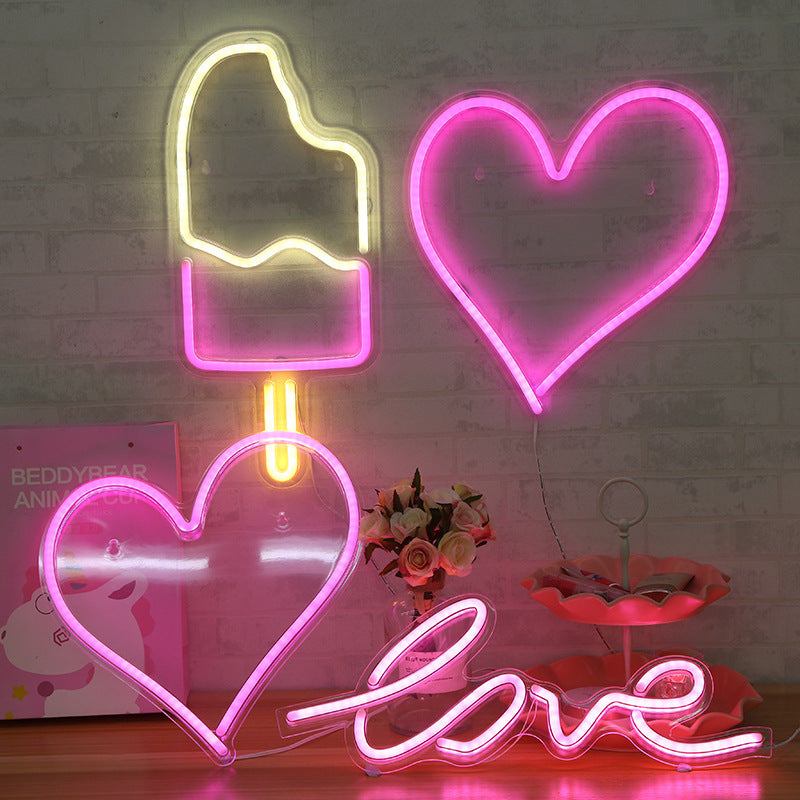 neon decoration ins
