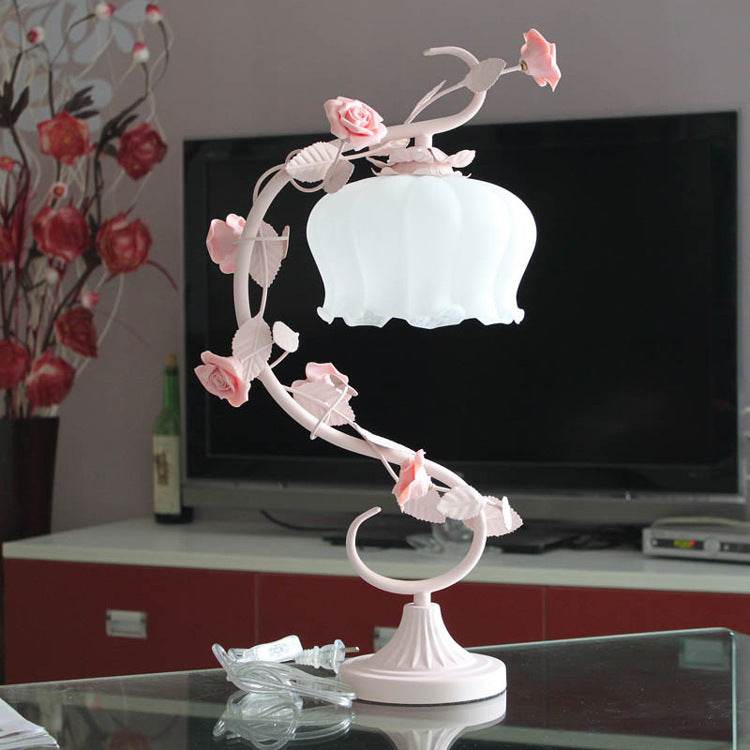 rose crystal lamp