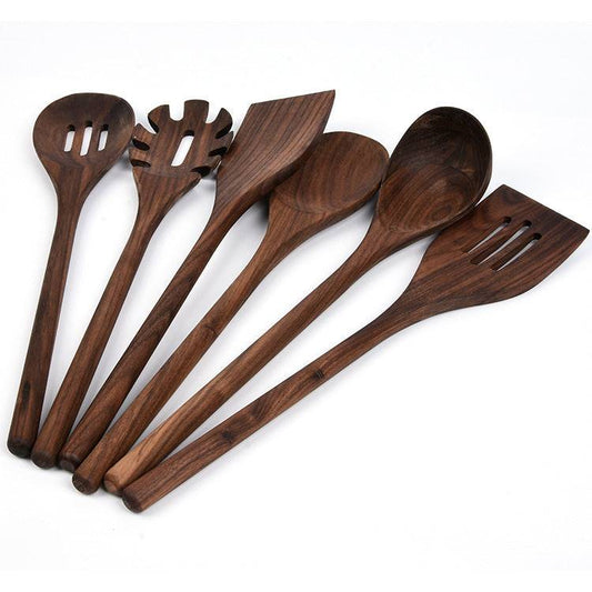 6-Piece Black Walnut