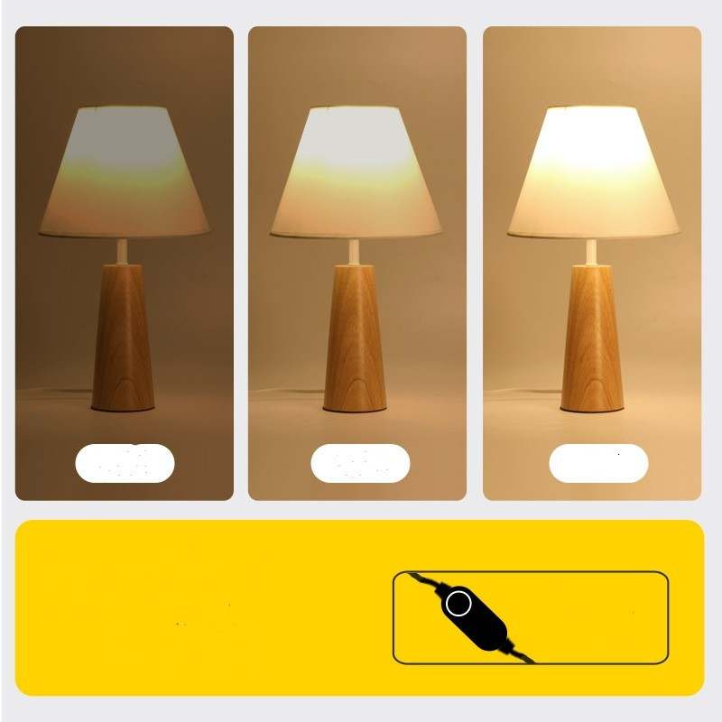 Solid Wood Lamp