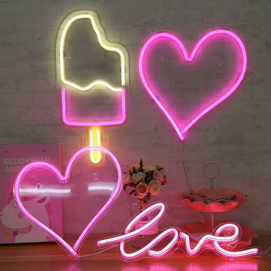 neon decoration ins