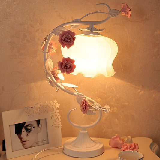rose crystal lamp