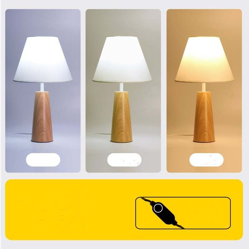 Solid Wood Lamp