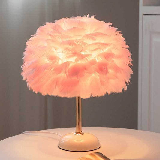 Feather Table Lamp 